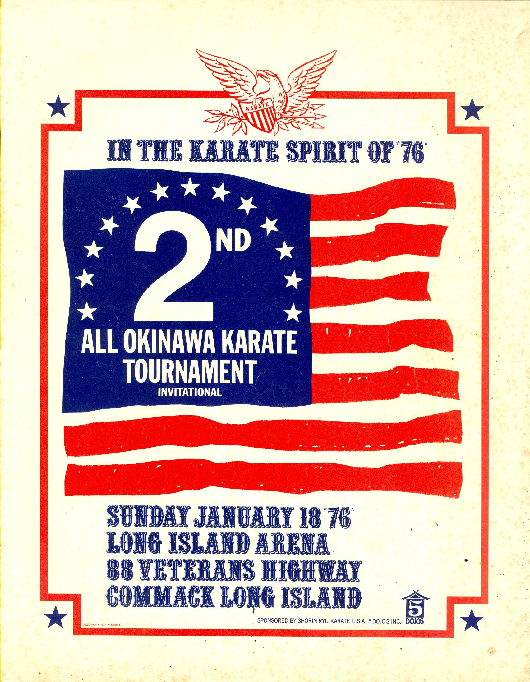 1976 All Okinawa Karate Tournament Program